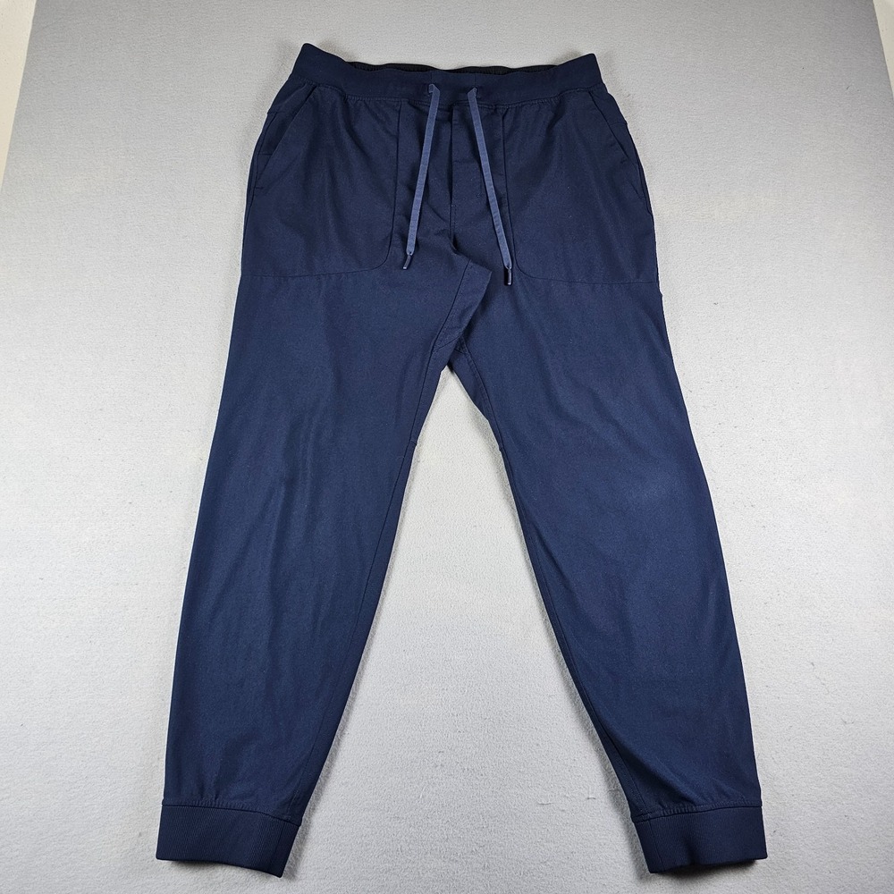Lululemon ABC Jogger Warpstreme Mens Extra Large True Navy Blue Stretch LM5AOLS